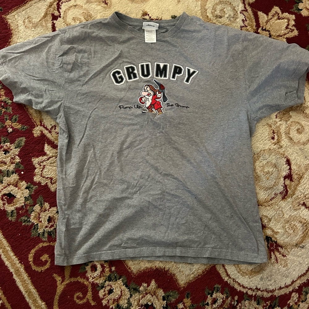 Disney Gray Grumpy Kids T-Shirt